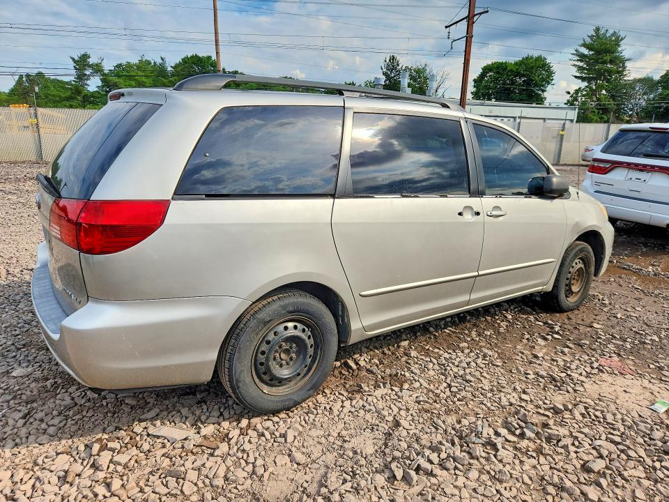 2004 Toyota Sienna VIN 5TDZA23C24S219860 COPART salvage auction — FRONT END, PA - CERTIFICATE OF SALVAGE, sold $700 on 2026-07-20 (photo 3)