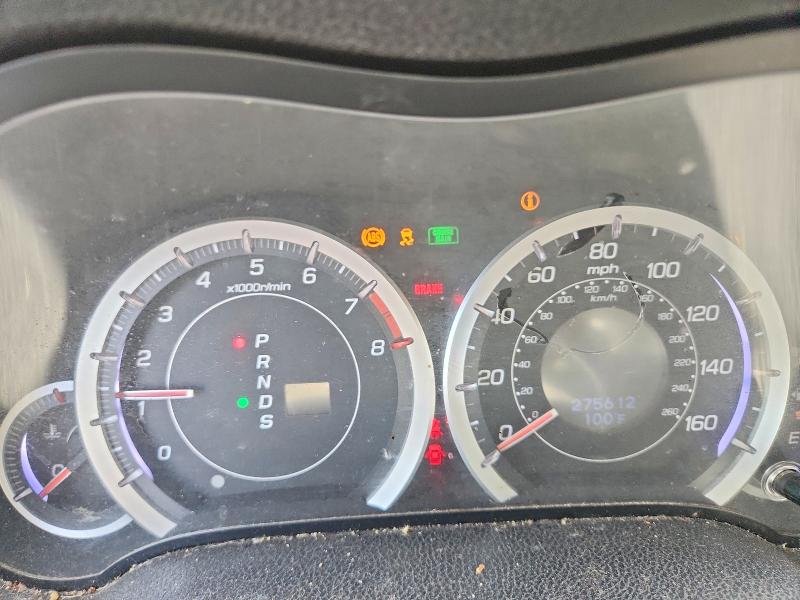 2011 Acura Tsx VIN JH4CU2F66BC005521 COPART salvage auction — FRONT END, LA - CERT OF TITLE-SALVAGE, sold $175 on 2026-07-28 (photo 9)