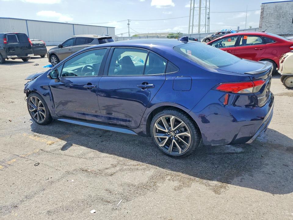2020 Toyota Corolla VIN 5YFT4RCE8LP031441 COPART salvage auction — FRONT END, Il - Salvage Certificate, sold $250 on 2026-07-29 (photo 2)