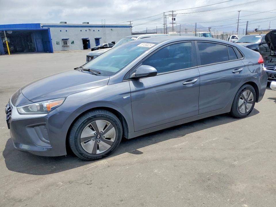 2020 Hyundai Ioniq VIN KMHC65LC8LU186667 COPART salvage auction — SIDE, Ca - Salvage Certificate, sold $4,650 on 2026-07-15 (photo 1)