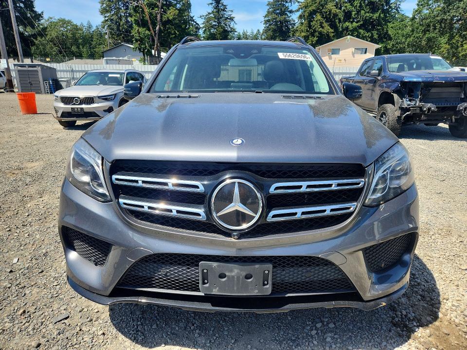 2018 Mercedes-benz Gls-class VIN 4JGDF7DE2JB035753 COPART salvage auction — MINOR DENT/SCRATCHES, Ca - Certificate Of Title, sold $7,900 on 2026-07-02 (photo 5)