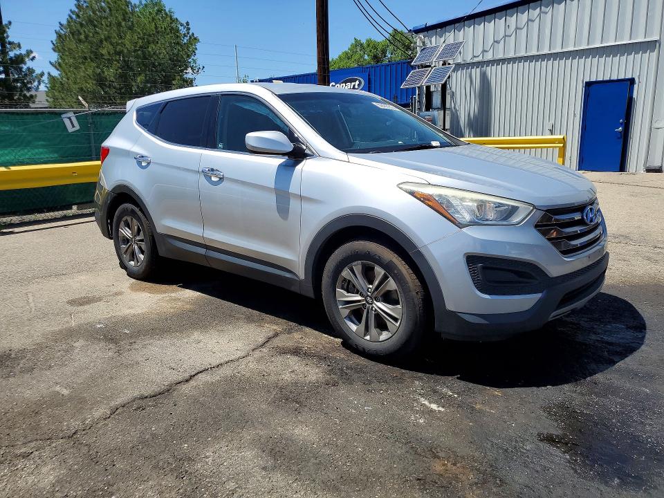 2016 Hyundai Santa fe VIN 5XYZTDLB2GG369367 COPART salvage auction — REAR END, Co - Public - Salvage Title, sold $1,500 on 2026-07-14 (photo 4)