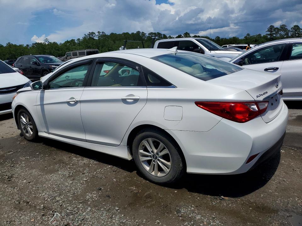 2014 Hyundai VIN 5NPEB4ACXEH916145 COPART salvage auction — FRONT END, Ga - Cert Of Title-Salvage, sold $625 on 2026-07-09 (photo 2)