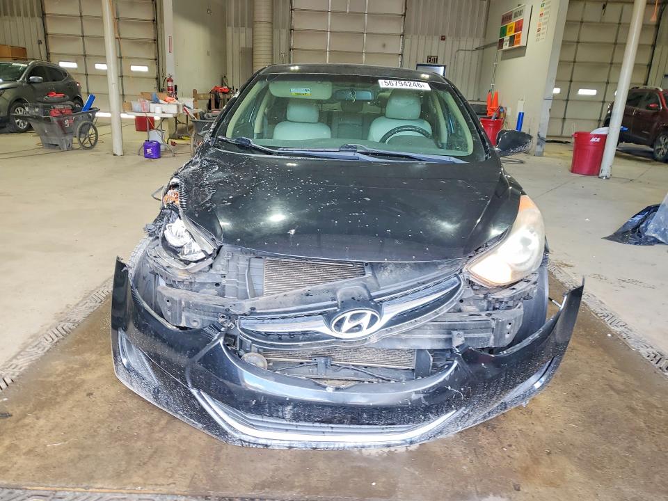 2011 Hyundai Elantra VIN KMHDH4AE6BU128665 COPART salvage auction — FRONT END, Pa - Certificate Of Salvage, sold $550 on 2026-07-09 (photo 5)