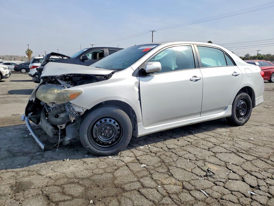 2009 Toyota Corolla VIN 1NXBU40E19Z058152 COPART salvage auction — FRONT END, Ca - Salvage Certificate, sold $500 on 2026-07-02 (photo 1)