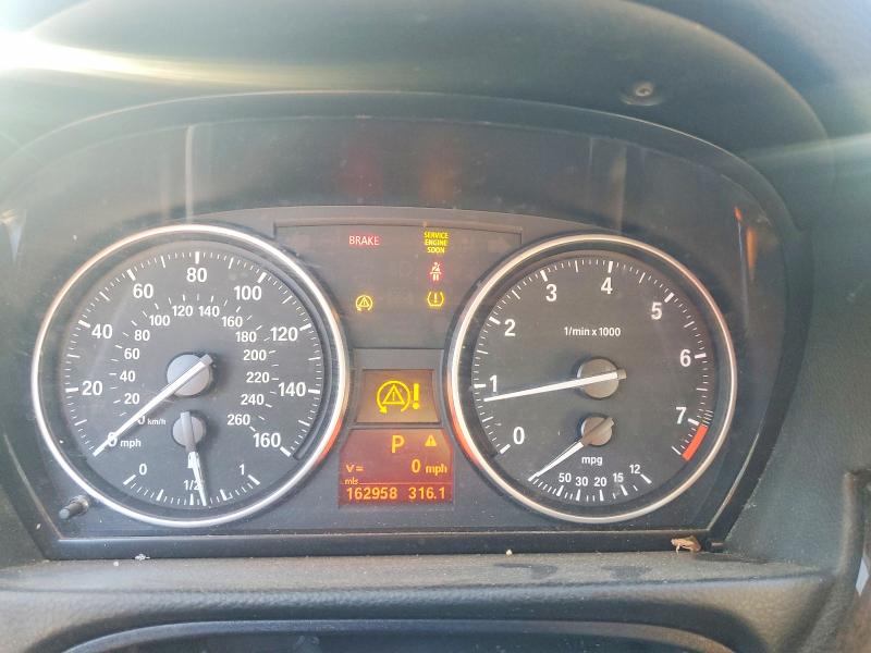 2008 BMW 3 series VIN WBAVA37528NL19529 COPART salvage auction — FRONT END, Va - Certificate Of Title, sold $600 on 2026-08-04 (photo 9)