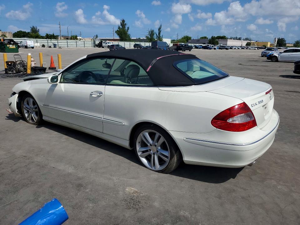 2008 Mercedes-benz Clk-klasse VIN WDBTK56F78T096962 COPART salvage auction — FRONT END, Fl - Cert Of Ttl-Rebuilt&Slvg Rbld, sold $475 on 2026-07-22 (photo 2)