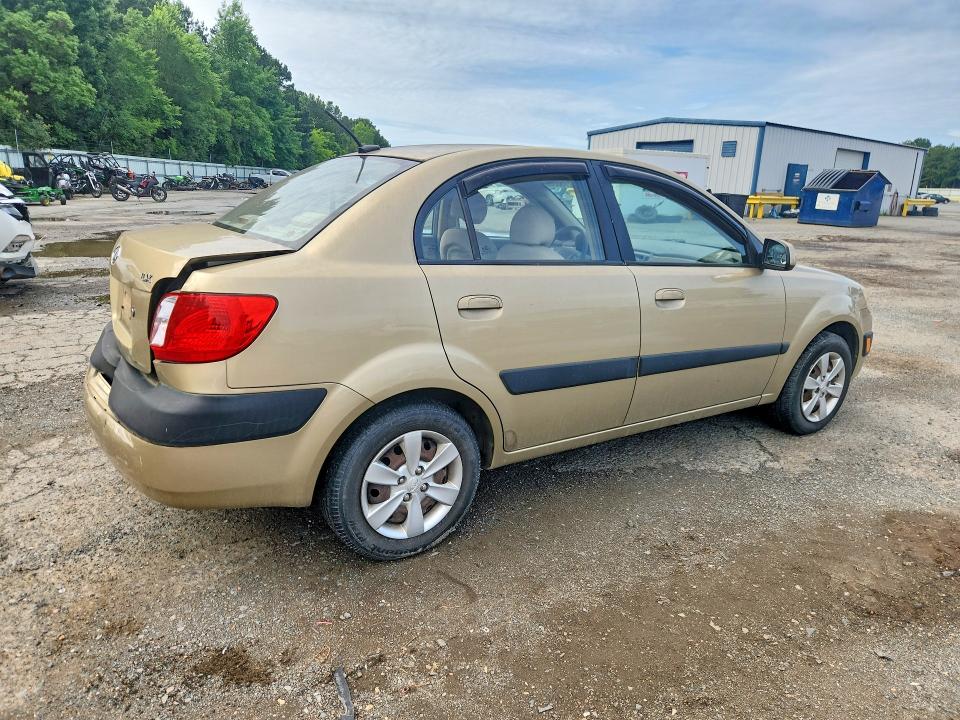 2009 Kia Rio VIN KNADE223296538602 COPART salvage auction — REAR END, La - Cert Of Title-Salvage, sold $1,100 on 2026-07-02 (photo 3)