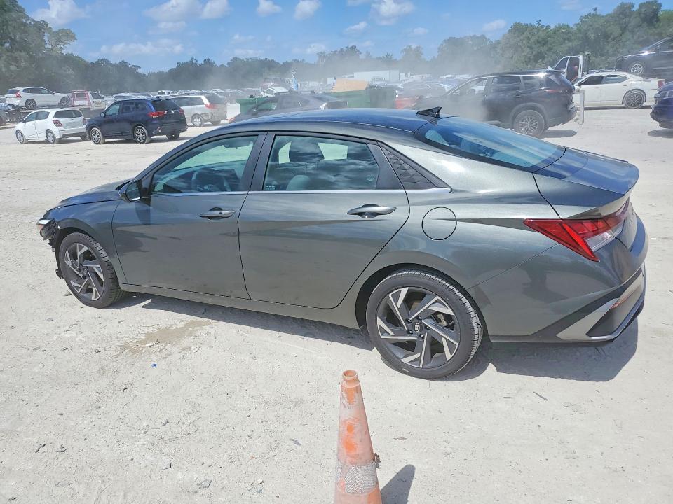 2025 Hyundai Elantra VIN KMHLS4DG0SU982352 COPART salvage auction — FRONT END, NY - CERTIFICATE OF TITLE (P), sold $12,700 on 2026-07-15 (photo 2)