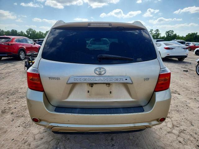 2008 Toyota Highlander VIN JTEDS42A782020783 COPART salvage auction — SIDE, Tx - Certificate Of Title, sold $1,800 on 2026-07-02 (photo 6)