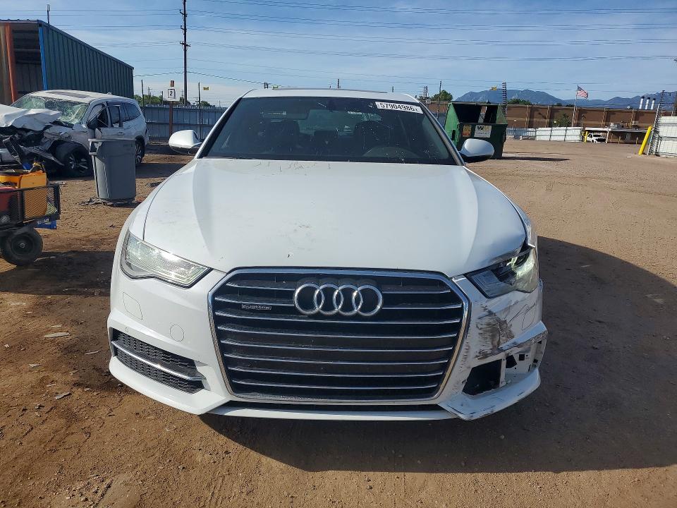 2016 Audi A6 VIN WAUGFAFC8GN073194 COPART salvage auction — FRONT END, Co - Salvage Title, sold $2,850 on 2026-08-05 (photo 5)