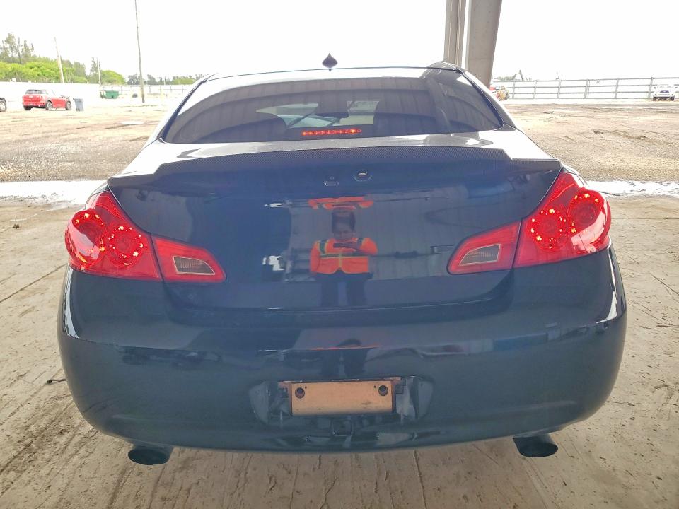 2009 Infiniti G37 VIN JNKCV61E59M306417 COPART salvage auction — FRONT END, FL - CERT OF TITLE SLVG REBUILDABLE, sold $275 on 2026-07-08 (photo 6)