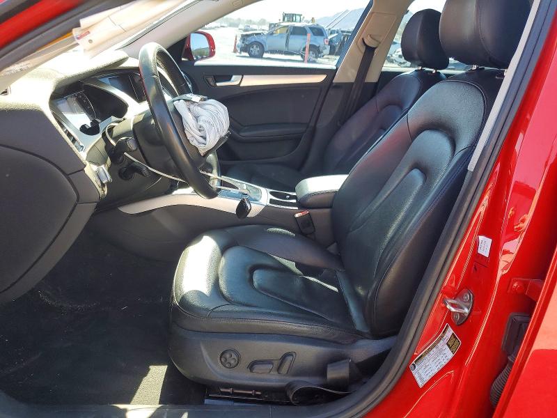 2012 Audi A4 VIN WAUBFAFL6CN004329 COPART salvage auction — FRONT END, Nv - Salvage Title, sold $125 on 2026-07-28 (photo 7)