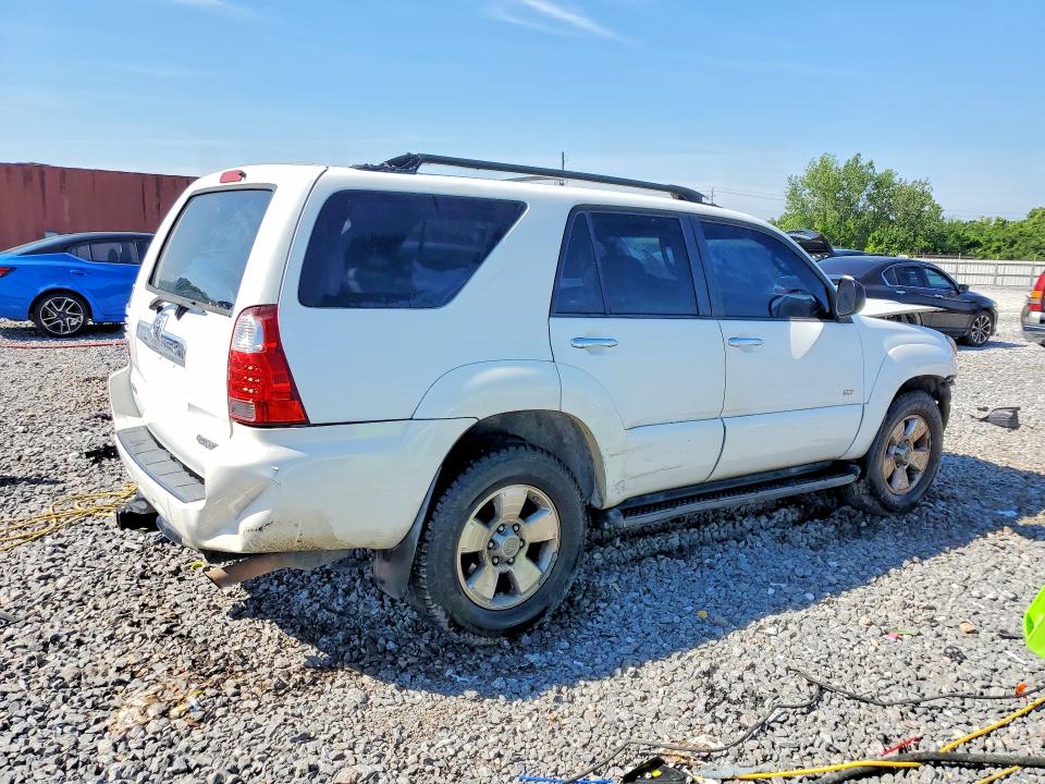 2007 Toyota 4runner VIN JTEZU14R678067655 COPART salvage auction — FRONT END, Al - Cert Of Title-Salvage Title, sold $1,800 on 2026-07-28 (photo 3)