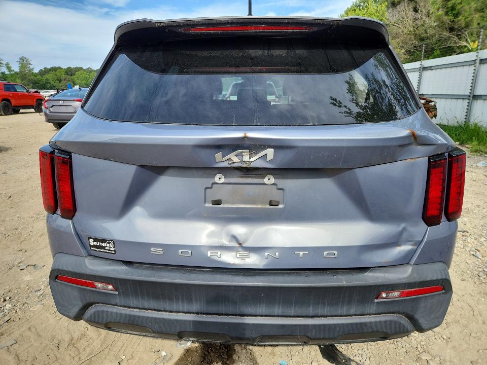 2022 Kia VIN 5XYRG4LCXNG136332 COPART salvage auction — REAR END, Va - Cert Of Title - Salvage, sold $175 on 2026-07-21 (photo 6)