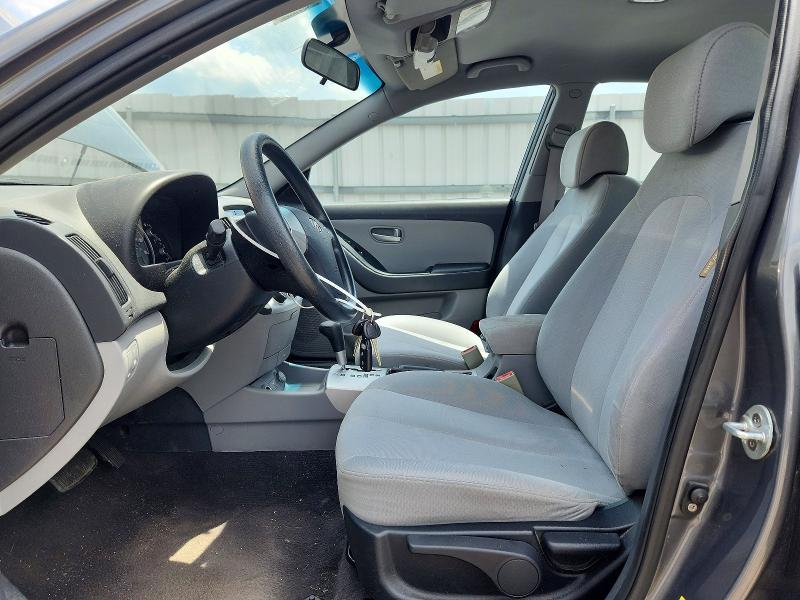2008 Hyundai Elantra VIN KMHDU46D68U555543 COPART salvage auction — FRONT END, Va - Cert Of Title - Salvage, sold $1,250 on 2026-07-08 (photo 7)