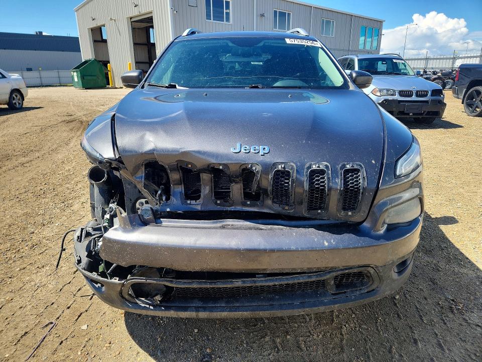 2017 Jeep Cherokee VIN 1C4PJMCS9HW521601 COPART salvage auction — FRONT END, Ab - Bos - Salvage, sold $1,000 on 2026-07-02 (photo 5)