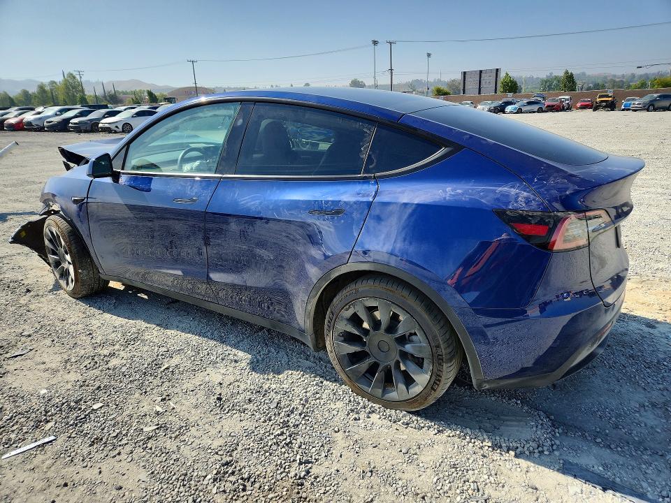 2024 Tesla VIN 7SAYGDEEXRF070164 COPART salvage auction — FRONT END, Ca - Salvage Certificate, sold $1,300 on 2026-07-22 (photo 2)