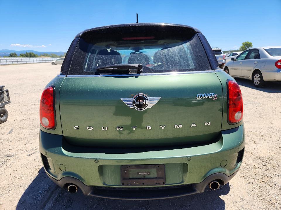 2015 Mini Cooper VIN WMWZC3C52FWT05123 COPART salvage auction — FRONT END, Ca - Salvage Certificate, sold $500 on 2026-07-10 (photo 6)