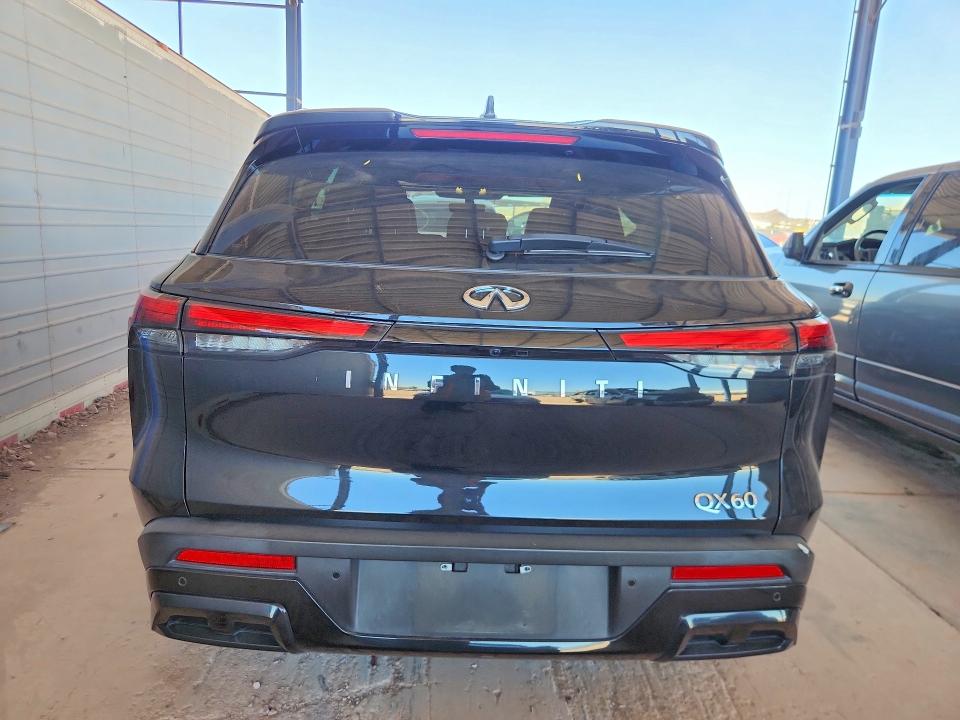 2024 Infiniti Qx60 VIN 5N1DL1FR1RC342231 COPART salvage auction — SIDE, Az - Cert Of Title - Salvage, sold $400 on 2026-07-23 (photo 6)