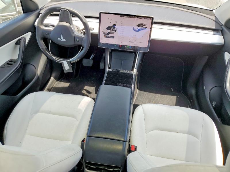 2020 Tesla Model y VIN 5YJYGDEE9LF034292 COPART salvage auction — REAR END, Ca - Salvage Certificate, sold $9,900 on 2026-07-08 (photo 8)