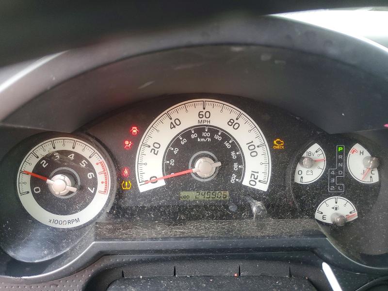 2008 Toyota Fj cruiser VIN JTEZU11F28K007919 COPART salvage auction — FRONT END, Ms - Cert Of Title-Salvaged, sold $3,400 on 2026-07-10 (photo 9)
