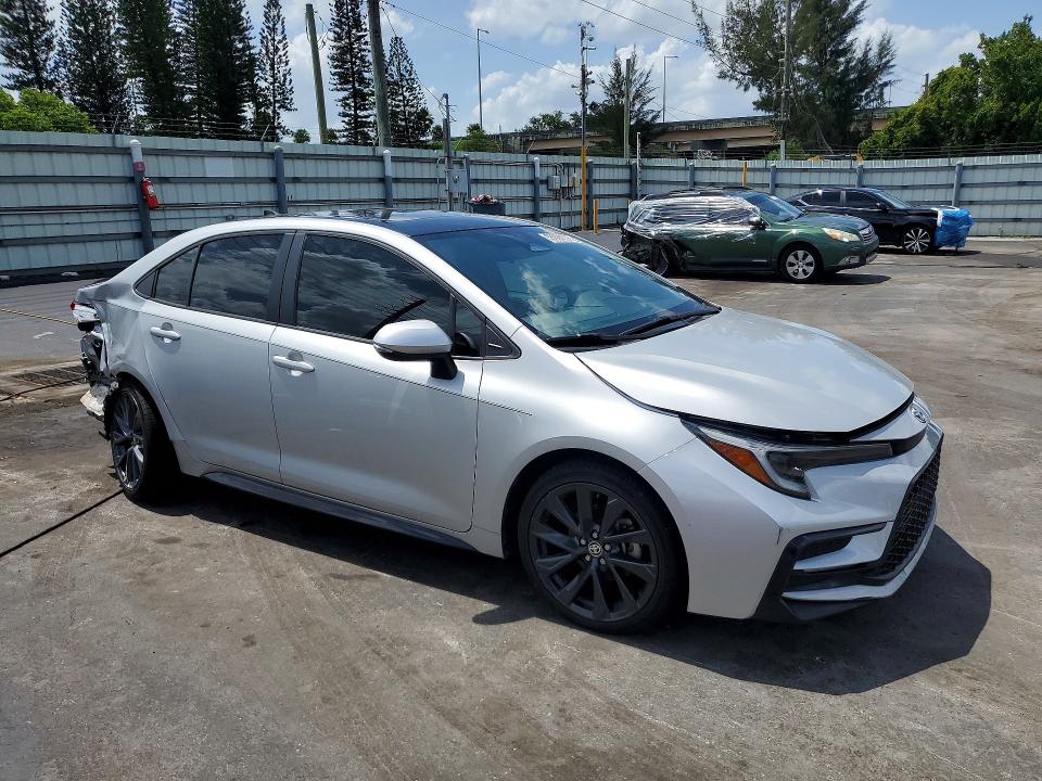 2023 Toyota VIN 5YFP4MCEXPP158573 COPART salvage auction — REAR END, Fl - Cert Of Title Slvg Rebuildable, sold $8,600 on 2026-07-06 (photo 4)