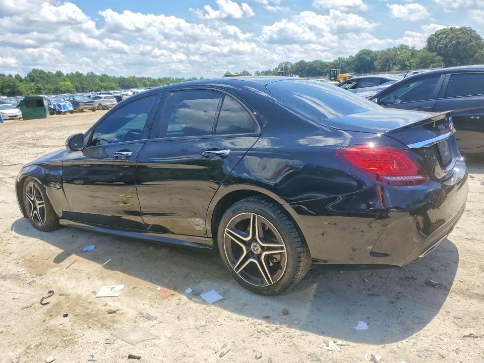 2021 Mercedes-benz C-klasse VIN W1KWF8EB1MR611289 COPART salvage auction — FRONT END, Md - Cert Of Salvage > 75% Damage, sold $1,850 on 2026-07-28 (photo 2)