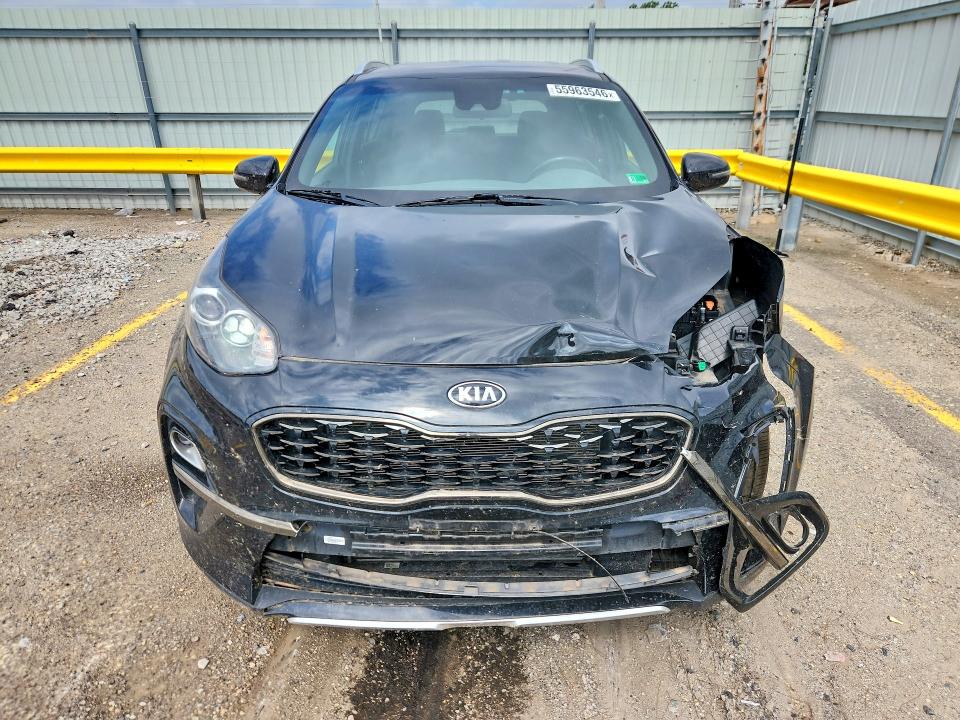 2020 Kia Sportage VIN KNDP63AC5L7755079 COPART salvage auction — FRONT END, Ks - Cert Of Title-Salvage, sold $2,850 on 2026-07-22 (photo 5)