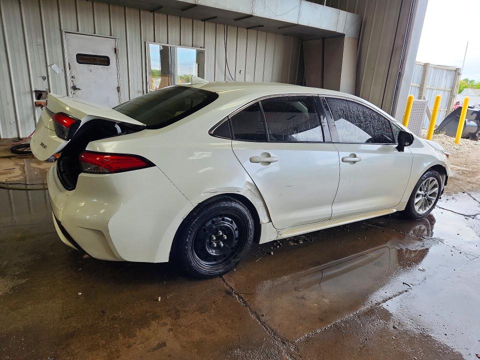 2020 Toyota Corolla VIN JTDFPRAE4LJ081412 COPART salvage auction — FRONT END, IN - CERTIFICATE OF TITLE, sold $7,100 on 2026-07-21 (photo 3)