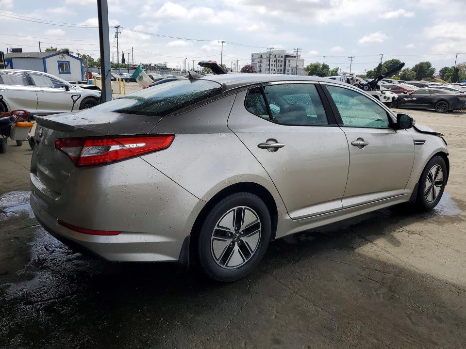 2012 Kia VIN KNAGM4AD4C5021837 COPART salvage auction — FRONT END, Ca - Salvage Certificate, sold $425 on 2026-07-02 (photo 3)