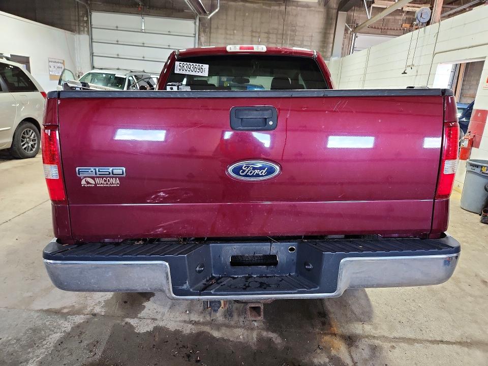 2005 Ford F-150 VIN 1FTPX14595KB74280 COPART salvage auction — FRONT END, Mn - Cert Of Title-Salvage, sold $725 on 2026-07-02 (photo 6)