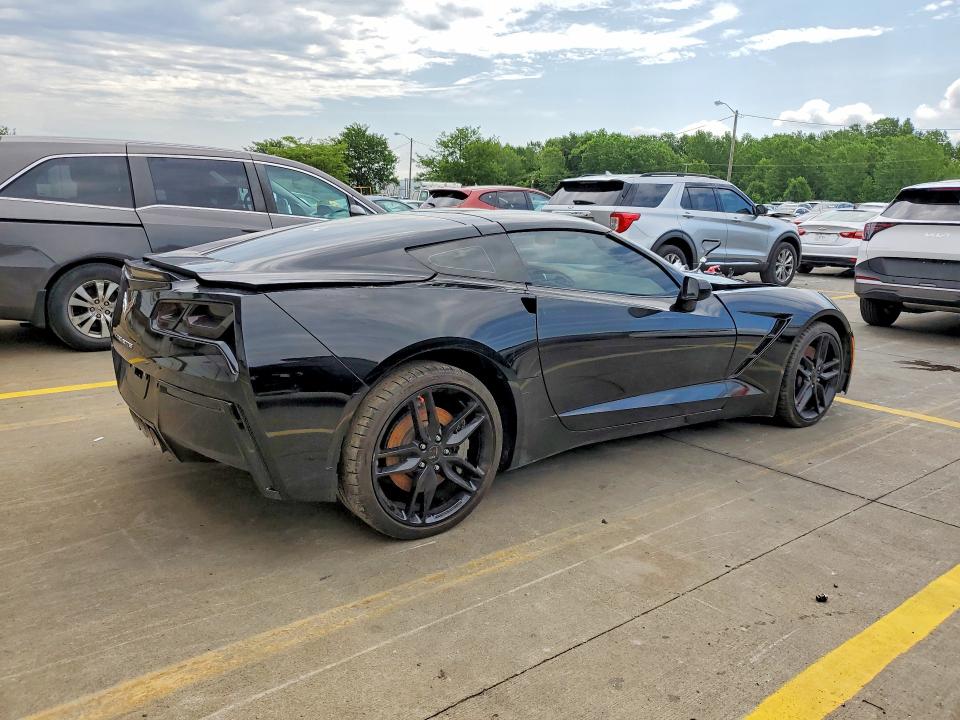 2014 Chevrolet Corvette VIN 1G1YF2D79E5106972 COPART salvage auction — SIDE, Ky - Cert Of Title-Rebuilt Vehicle, sold $15,000 on 2026-07-30 (photo 3)