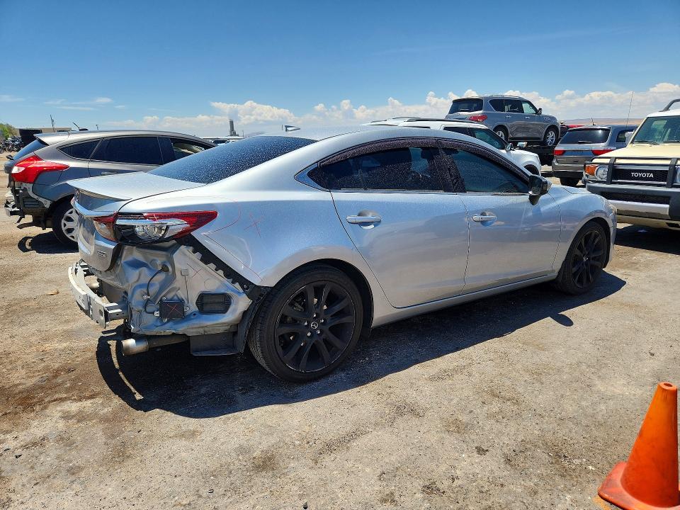 2016 Mazda 6 VIN JM1GJ1W54G1437184 COPART salvage auction — REAR END, Nm - Cert Of Title-Salvage, sold $3,500 on 2026-07-27 (photo 3)