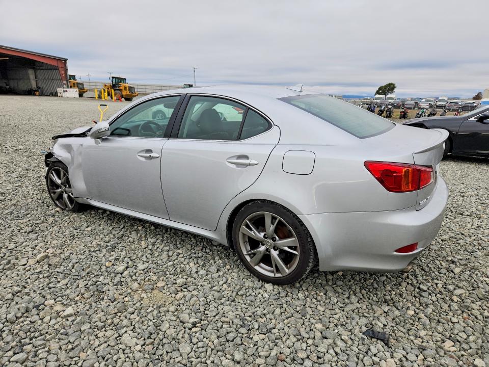 2010 Lexus Is VIN JTHBE5C25A5024379 COPART salvage auction — FRONT END, Ca - Salvage Certificate, sold $1,150 on 2026-07-09 (photo 2)
