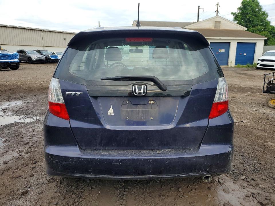 2009 Honda Fit VIN JHMGE88459S028172 COPART salvage auction — REAR END, Pa - Cert Of Title, sold $900 on 2026-07-22 (photo 6)