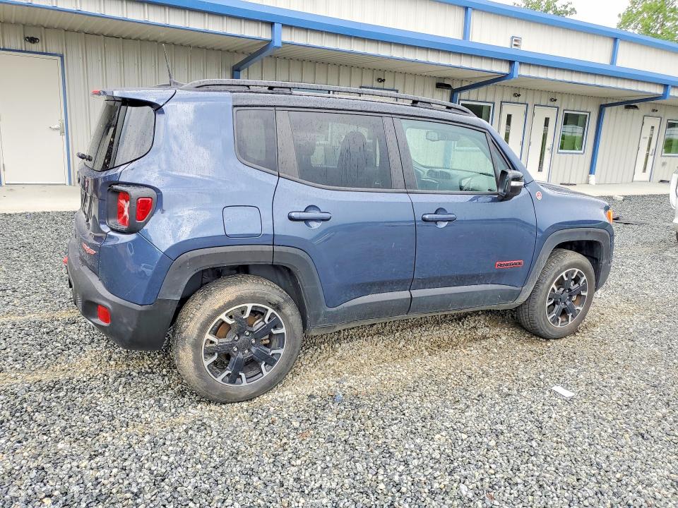 2023 Jeep Renegade VIN ZACNJDC16PPP54858 COPART salvage auction — REAR END, Nc - Salvage Certificate Of Title, sold $7,400 on 2026-07-30 (photo 3)