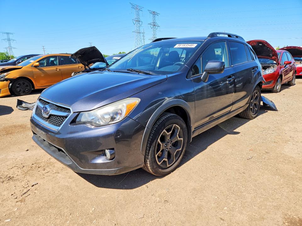 2013 Subaru Xv crosstrek VIN JF2GPACCXD1216834 COPART salvage auction — REAR END, Il - Salvage Certificate, sold $650 on 2026-07-09 (photo 1)