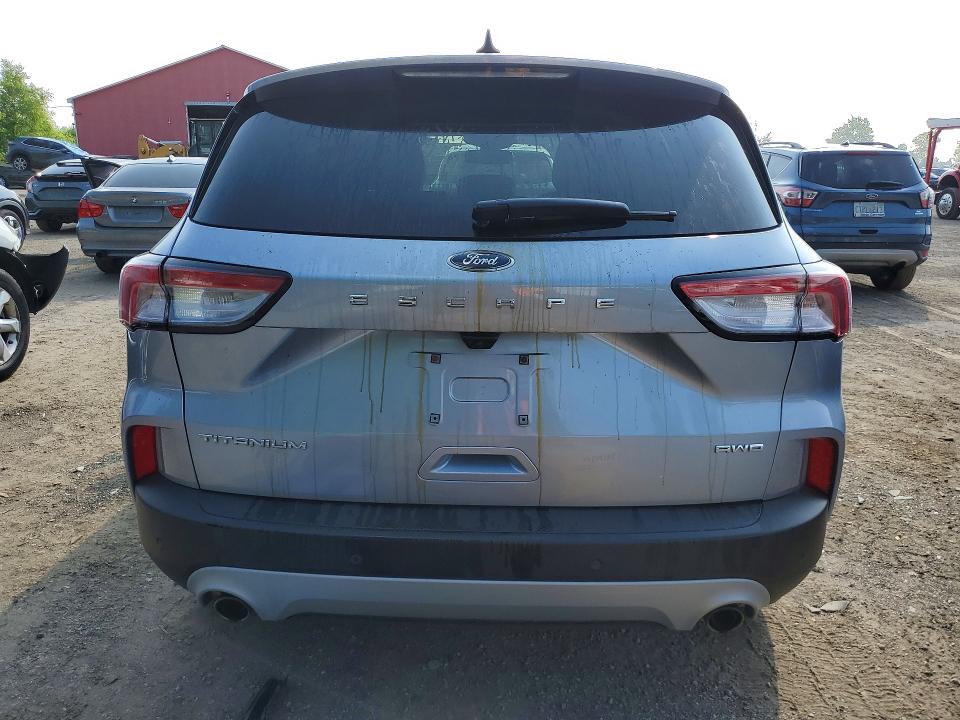 2022 Ford Escape VIN 1FMCU9J9XNUB03750 COPART salvage auction — FRONT END, On - Permit No Brand - Unfit, sold $7,700 on 2026-08-20 (photo 6)