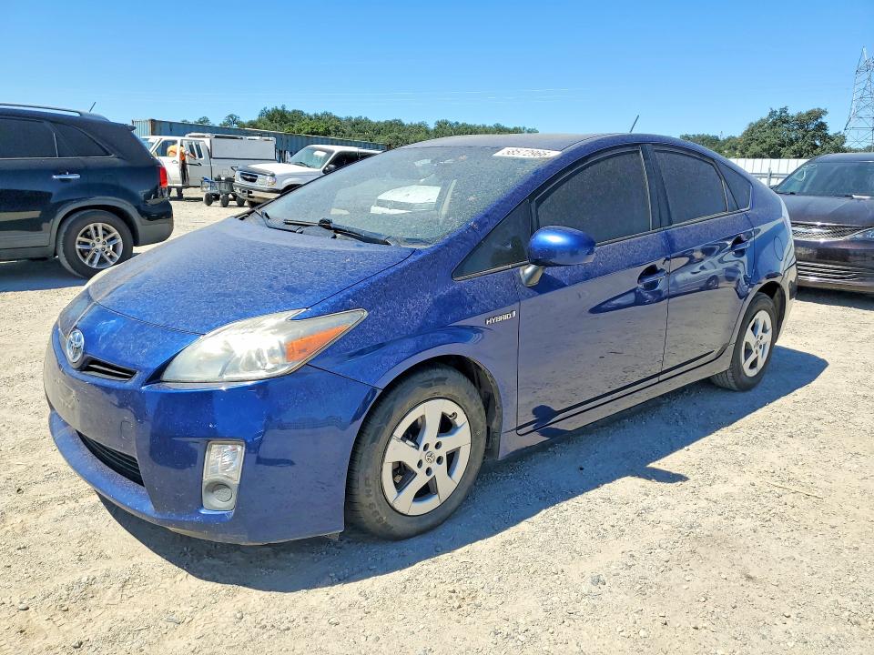 2011 Toyota Prius VIN JTDKN3DU6B0268112 COPART salvage auction — VANDALISM, Ca - Salvage Certificate, sold $550 on 2026-07-24 (photo 1)