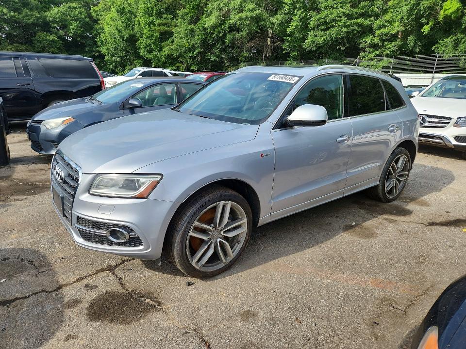 2016 Audi VIN WA1CCAFP4GA042779 COPART salvage auction — FRONT END, Ga - Certificate Of Title, sold $2,750 on 2026-07-31 (photo 1)