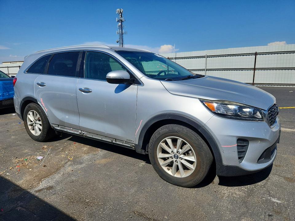 2019 Kia Sorento VIN 5XYPGDA54KG541710 COPART salvage auction — SIDE, Ca - Salvage Certificate, sold $2,300 on 2026-07-13 (photo 4)