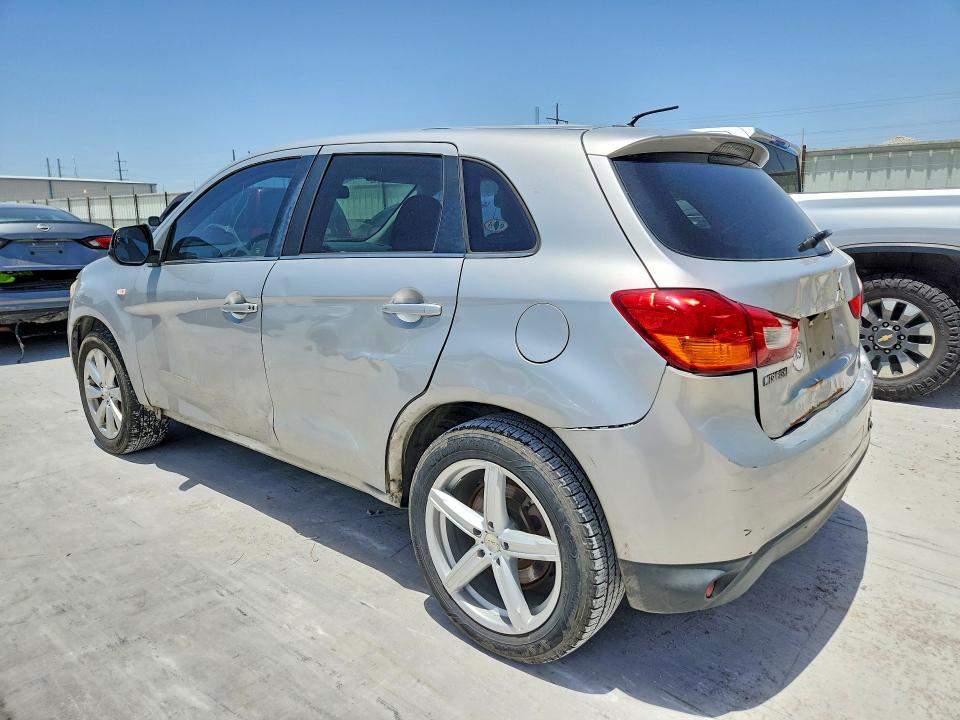 2014 Mitsubishi Outlander sport VIN 4A4AP4AU4EE019503 COPART salvage auction — SIDE, Tx - Certificate Of Title, sold $225 on 2026-07-09 (photo 2)