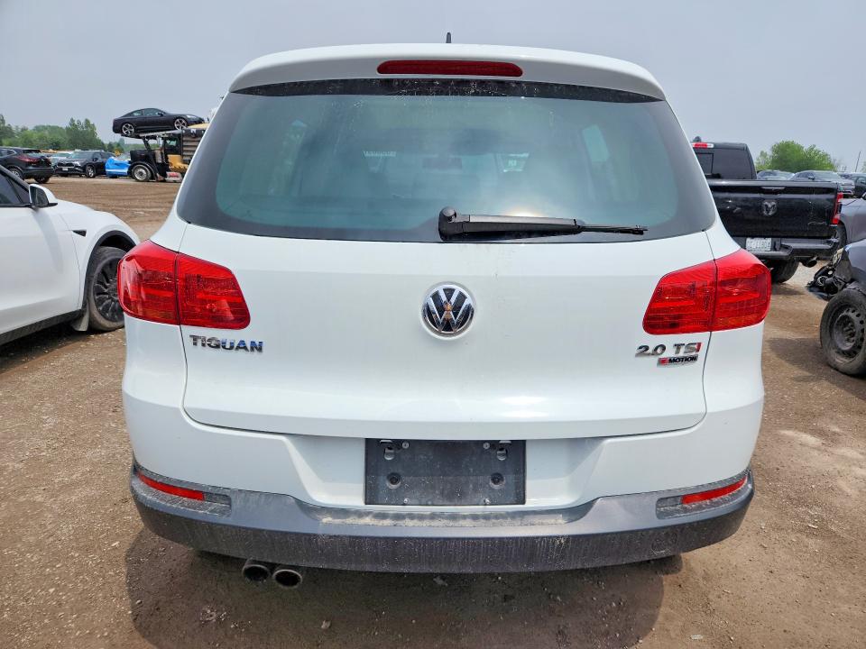 2016 Volkswagen Tiguan VIN WVGJV7AX7GW504722 COPART salvage auction — FRONT END, On - Permit Salvage, sold $3,650 on 2026-08-04 (photo 6)