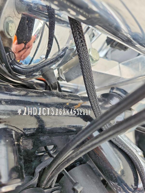 2008 Harley-davidson Xl1200 VIN 1HD1CT3168K453281 COPART salvage auction — FRONT END, Ne - Cert Of Title-Salvage, sold $750 on 2026-07-02 (photo 9)