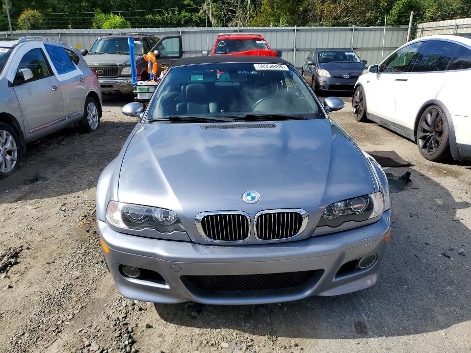 2004 BMW M3 VIN WBSBR93444PK04906 COPART salvage auction — NORMAL WEAR, FL - CERTIFICATE OF TITLE, sold $2,450 on 2026-07-27 (photo 5)