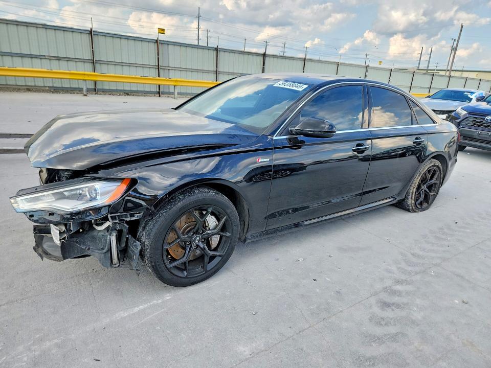 2015 Audi A6 VIN WAUFGAFCXFN004191 COPART salvage auction — FRONT END, Tx - Certificate Of Title, sold $850 on 2026-07-31 (photo 1)