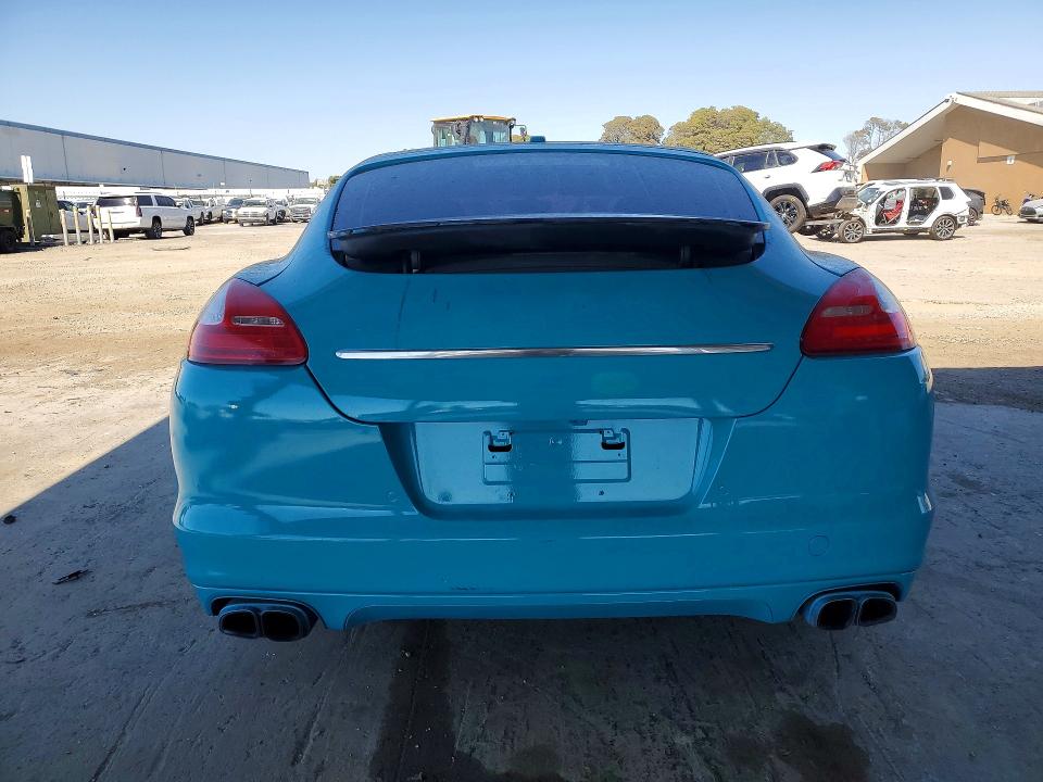 2010 Porsche Panamera VIN WP0AB2A79AL062874 COPART salvage auction — MINOR DENT/SCRATCHES, CA - SALVAGE CERTIFICATE, sold $1,900 on 2026-07-09 (photo 6)