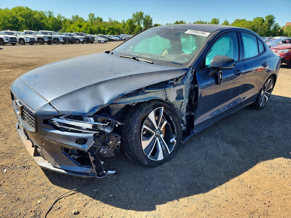 2022 Volvo VIN 7JRL12TZ2NG161479 COPART salvage auction — FRONT END, Ct - Cert Of Title-Parts Only Salva, sold $3,800 on 2026-07-28 (photo 1)