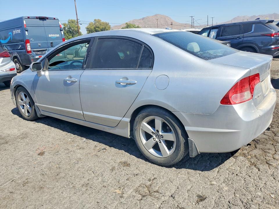 2007 Honda Civic VIN 2HGFA16827H305940 COPART salvage auction — REAR END, Ca - Salvage Certificate, sold $550 on 2026-07-02 (photo 2)